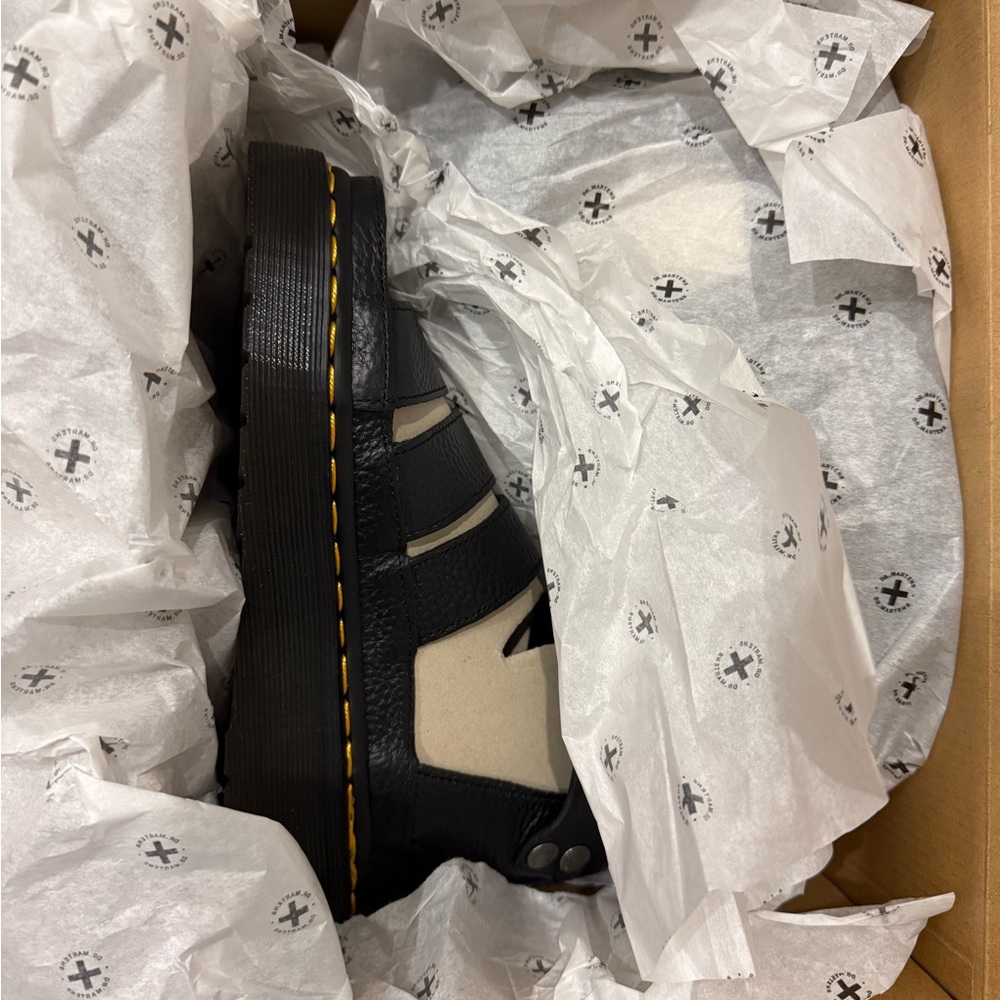 Dr. Martens Black Sandals - Picture 3 of 7